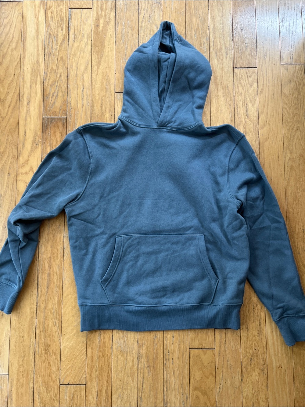Old Navy Slate Blue Hooded Pullover Sweatshirt